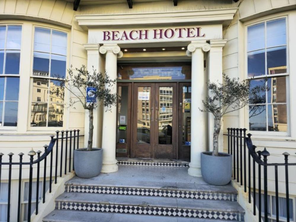 the beach hotel