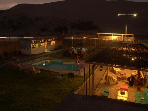 the upcycled hostel huacachina