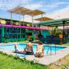 the upcycled hostel huacachina