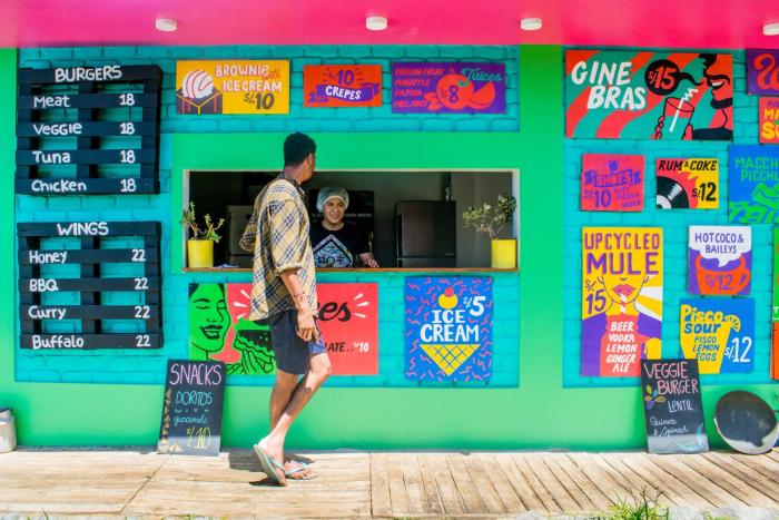 the upcycled hostel huacachina