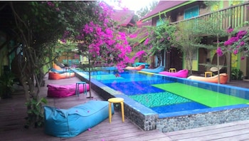 bleu verde i am colors