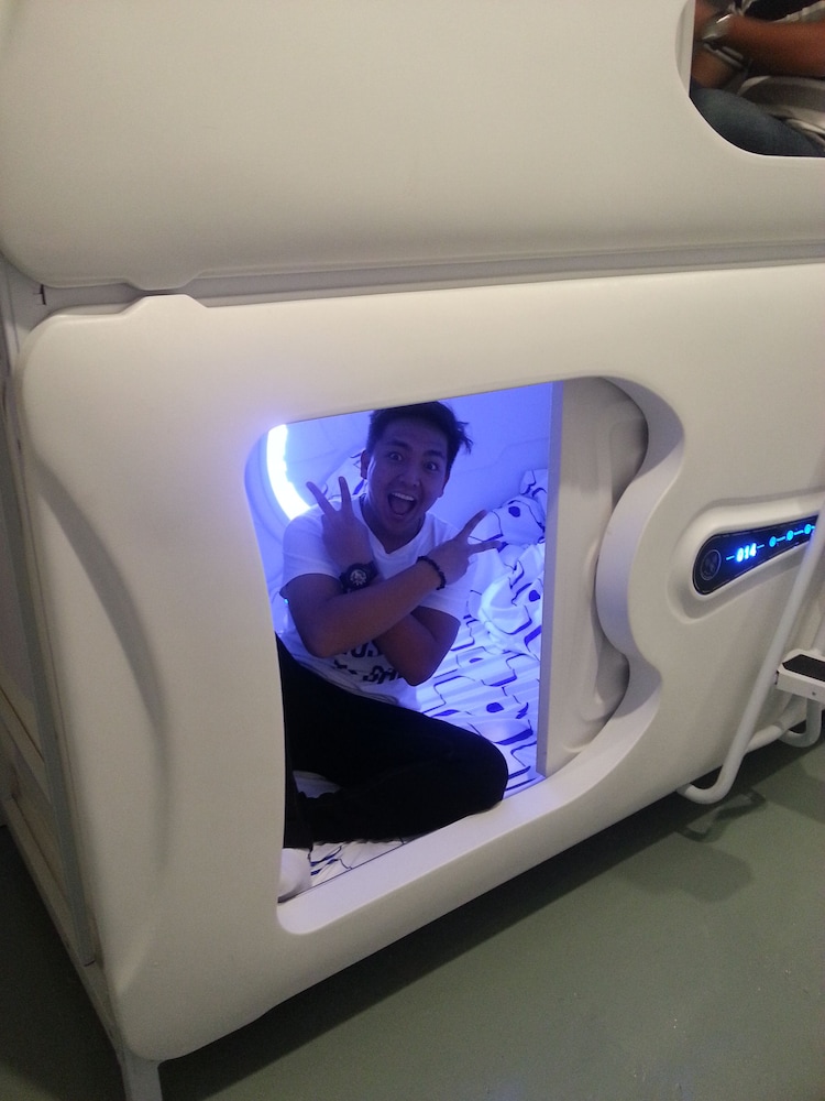 space capsule hotel