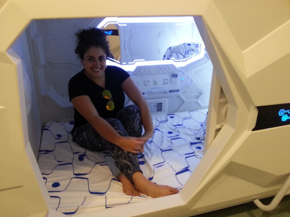 space capsule hotel