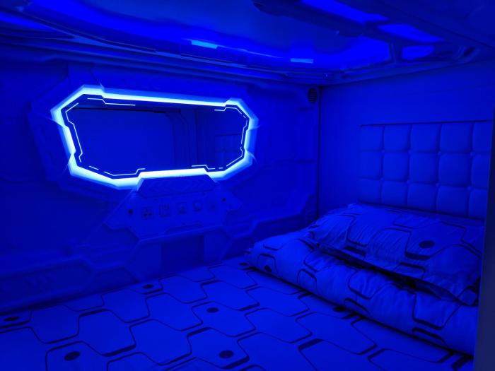 space capsule hotel