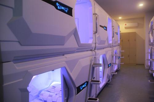 space capsule hotel