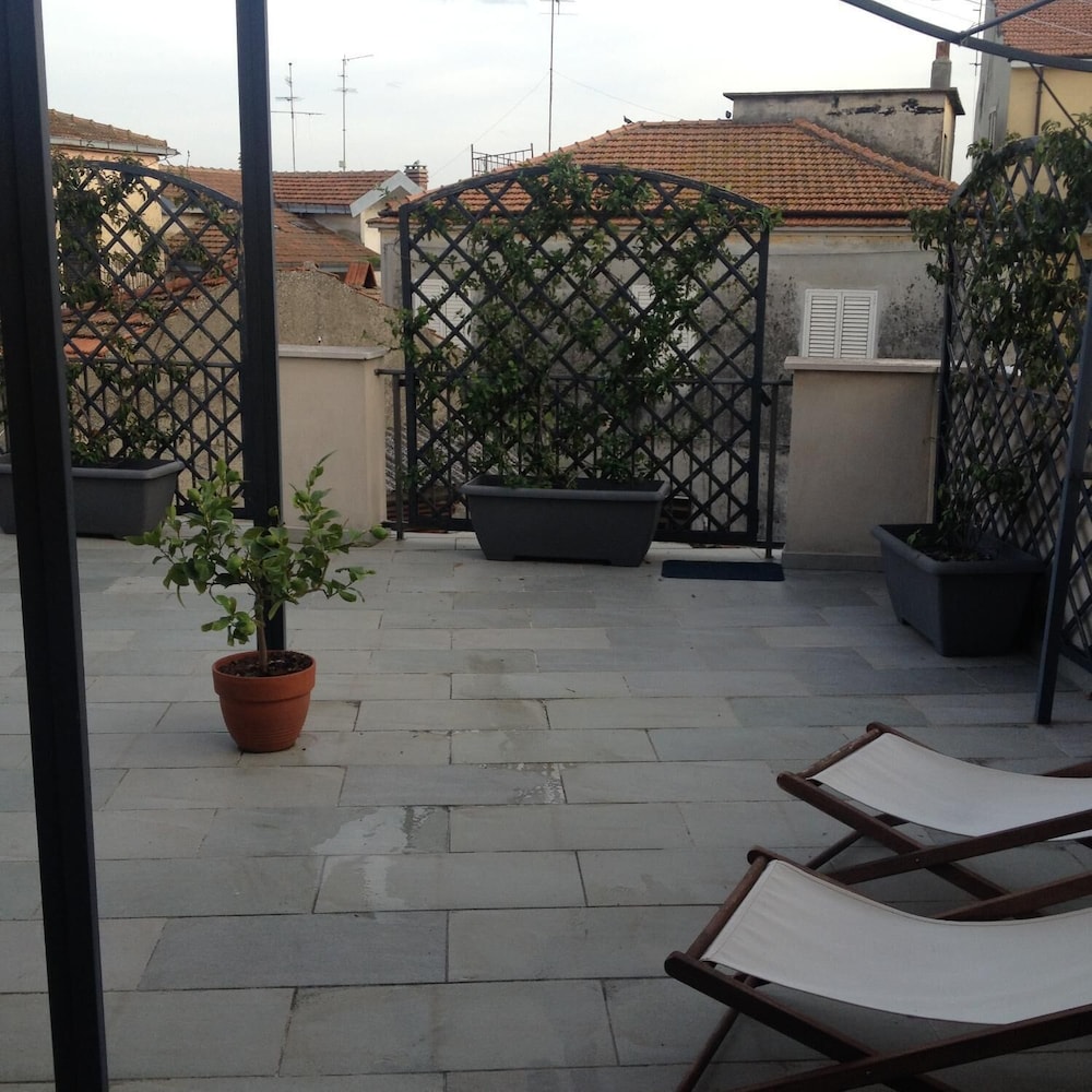 la terrazza sul borgo
