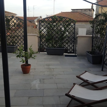 la terrazza sul borgo