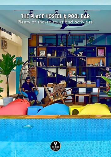 the place hostel and pool bar