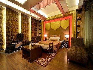 at motel
