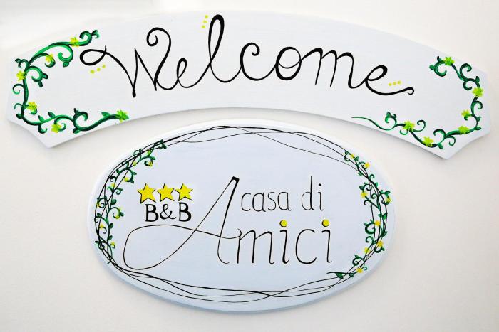 a casa di amici