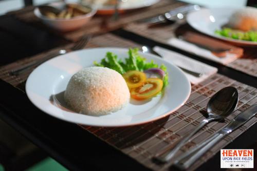 heaven upon rice fields