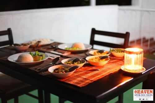 heaven upon rice fields