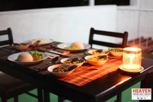 heaven upon rice fields