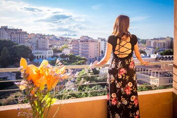 a view on cagliari
