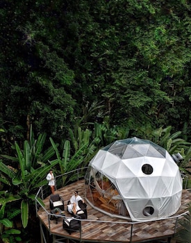 faith glamping dome costa rica