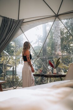 faith glamping dome costa rica