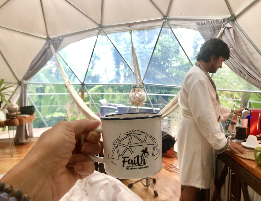 faith glamping dome costa rica