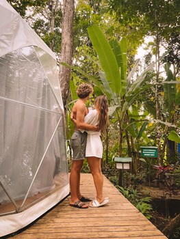 faith glamping dome costa rica