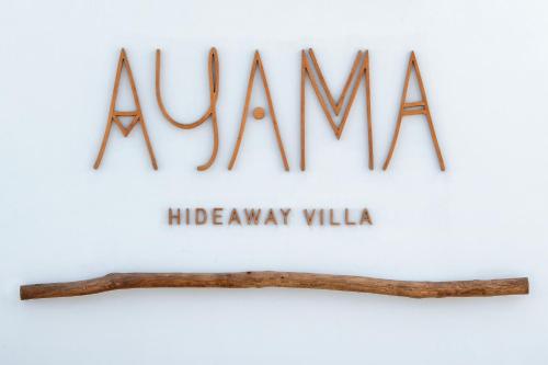 ayama hideaway villa by calm collection