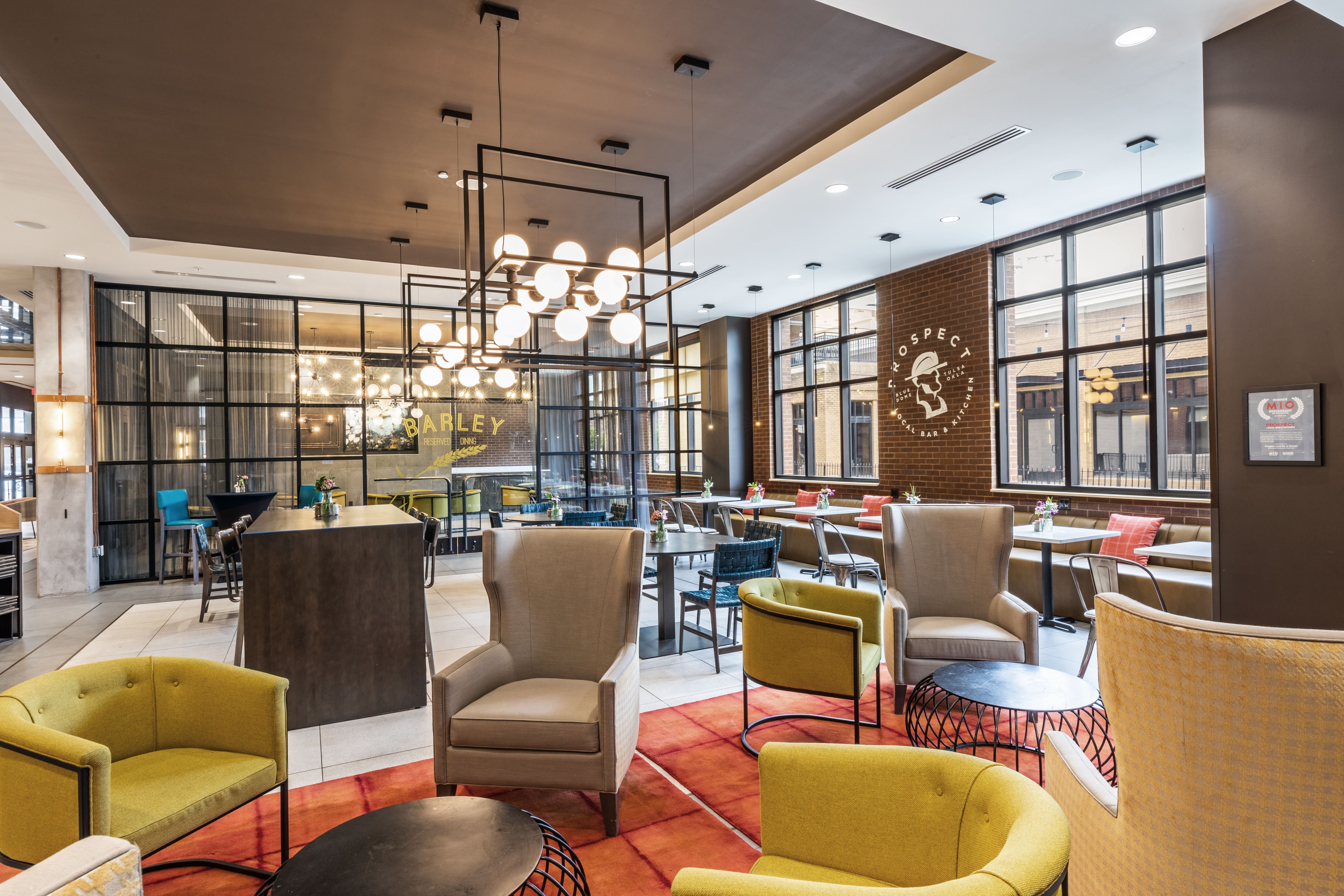 hotel indigo tulsa dwtn entertainment area an ihg hotel