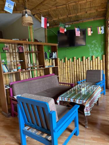la casa de bamboo