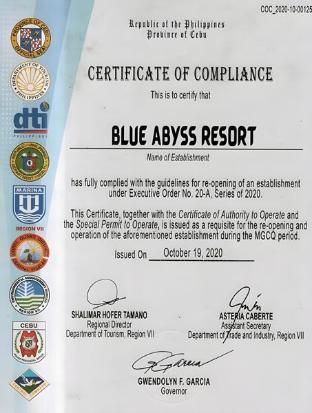 the blue abyss resort
