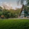 bamboo garden house