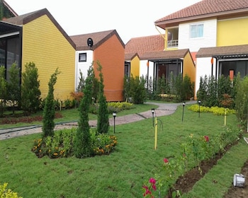 v village