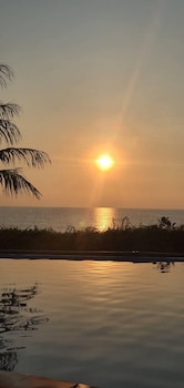 the beach resort and residence