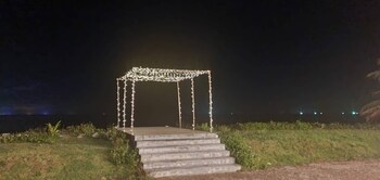 the beach resort and residence