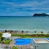 the beach resort and residence