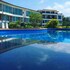 the beach resort and residence