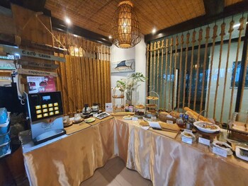 the beach resort and residence