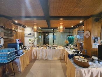 the beach resort and residence