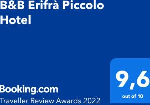 bandb erifra piccolo hotel