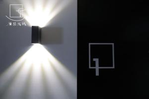 slow town hotel glowing