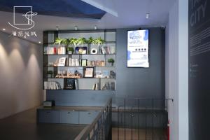 slow town hotel glowing