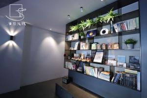 slow town hotel glowing