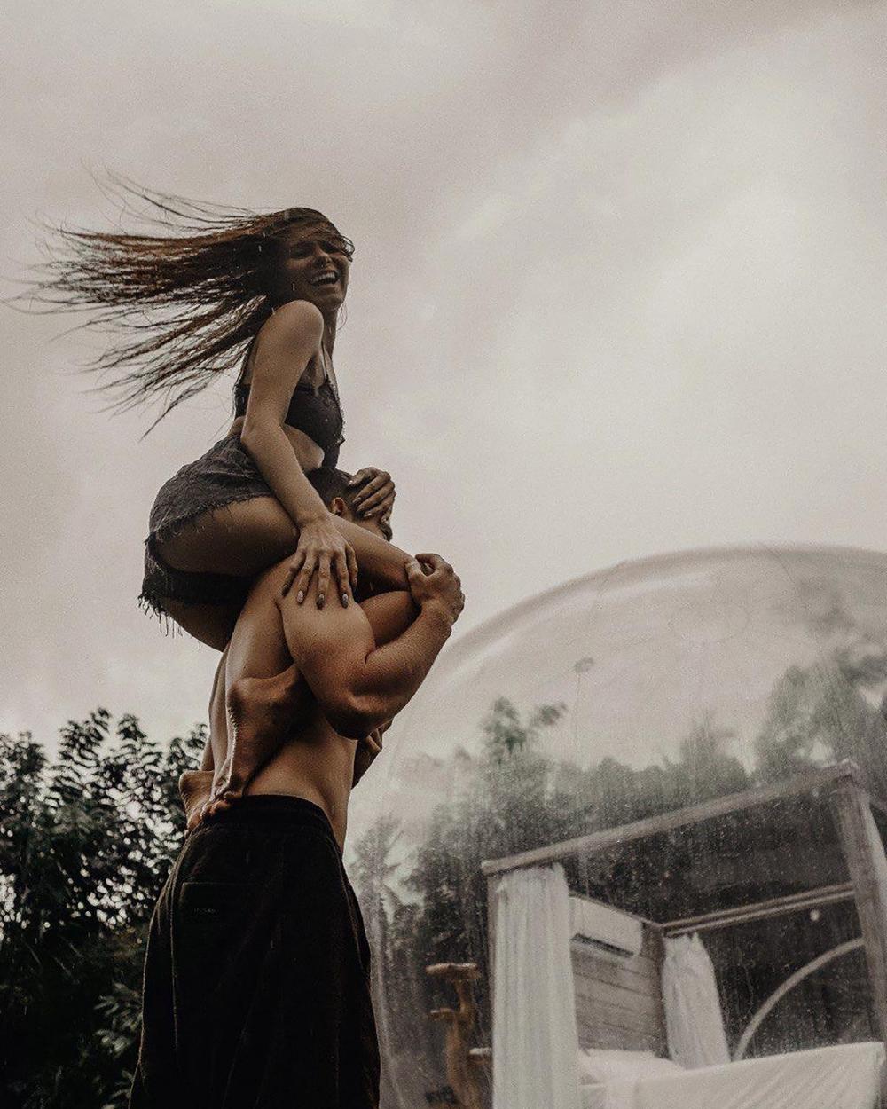 bubble hotel bali ubud glamping