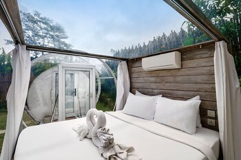 bubble hotel bali ubud glamping