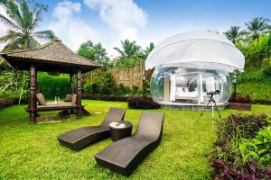 bubble hotel bali ubud glamping