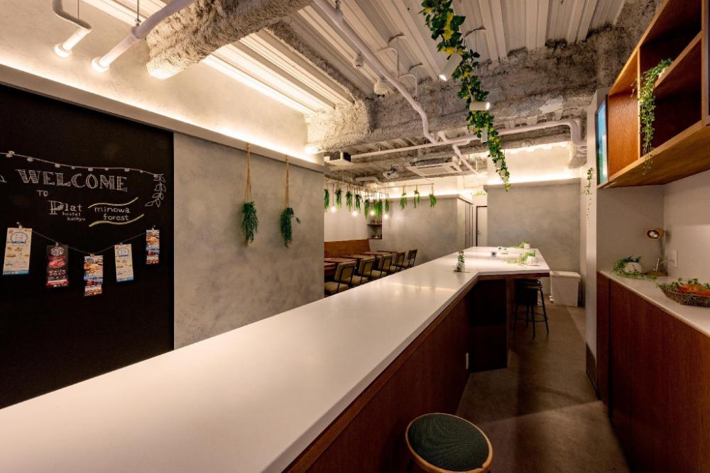 plat hostel keikyu minowa forest