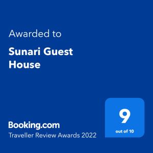 sunari guest house