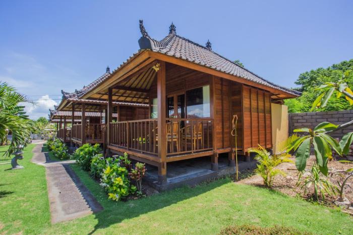 samanta huts lembongan