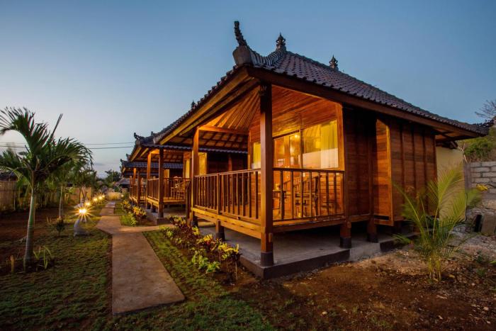 samanta huts lembongan