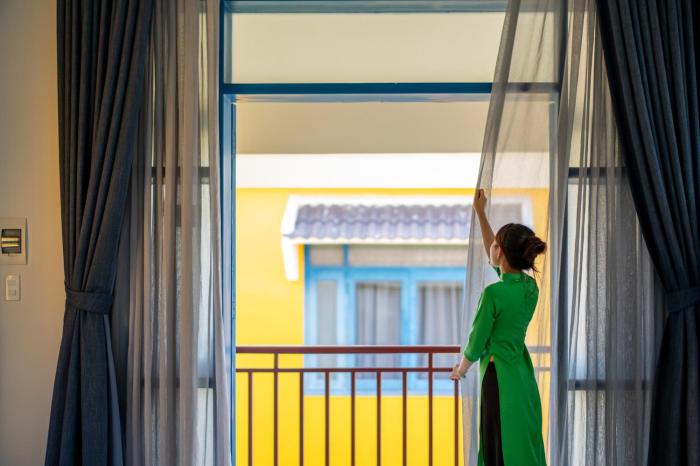 chez mimosa hoi an blue villa