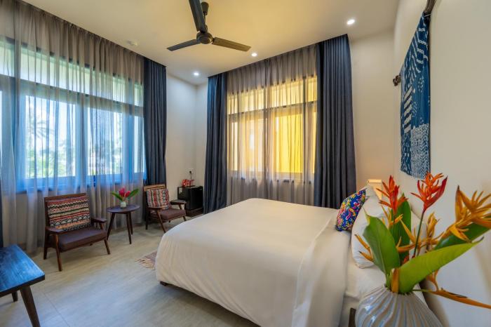 chez mimosa hoi an blue villa