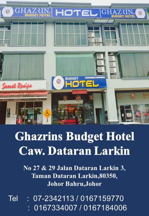 ghazrins hotel dataran larkin