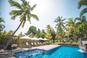 tropical house jungleside villa