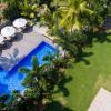 tropical house jungleside villa